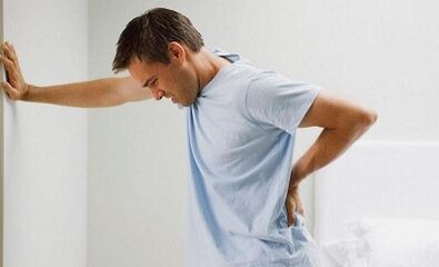 Manifestacija lumbalne osteohondroze